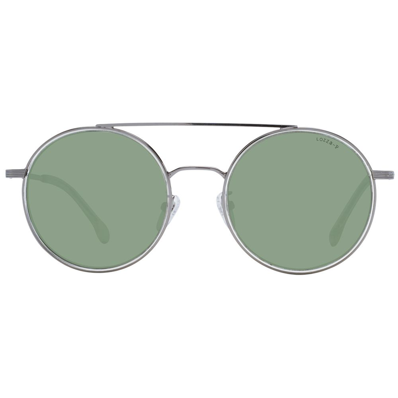 Gray metal sunglasses-null