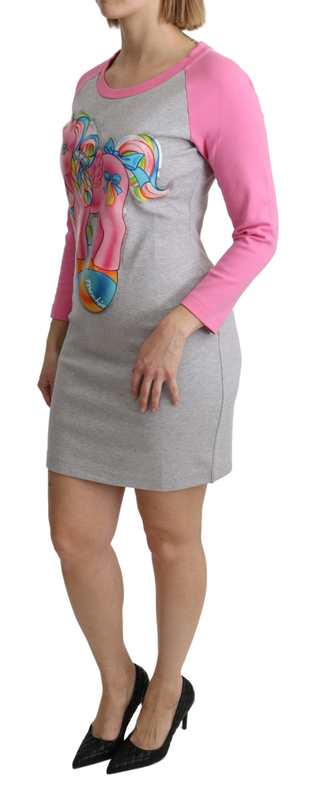 Gray my little pony top sweater dress-null