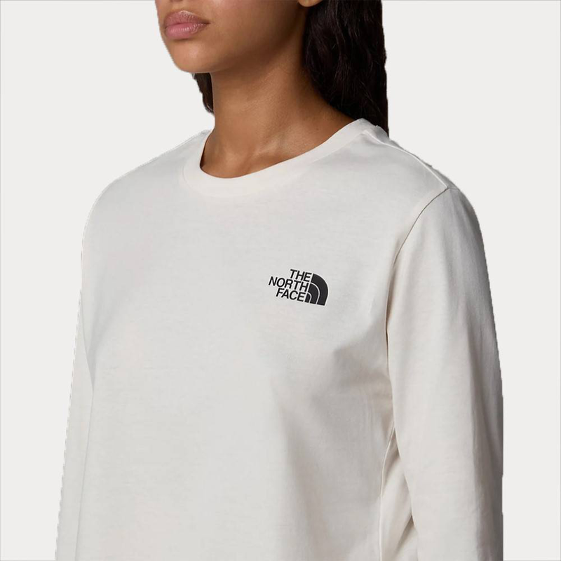 Product image: Womens longsleeve simple dome crop t-shirt-null