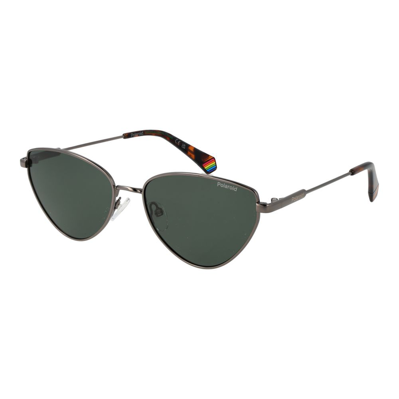 Gray metal sunglasses-null