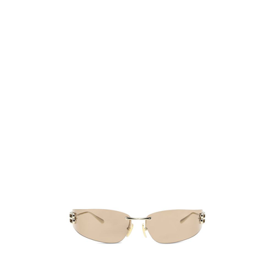 Gold metal sunglasses, Gold, medium
