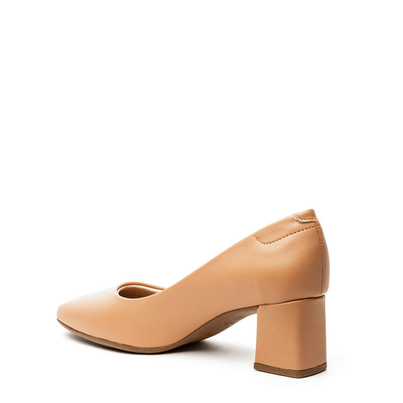 Beira rio med block heel pumps-null