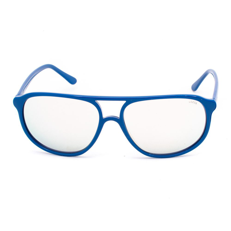 Blue injected sunglasses-null