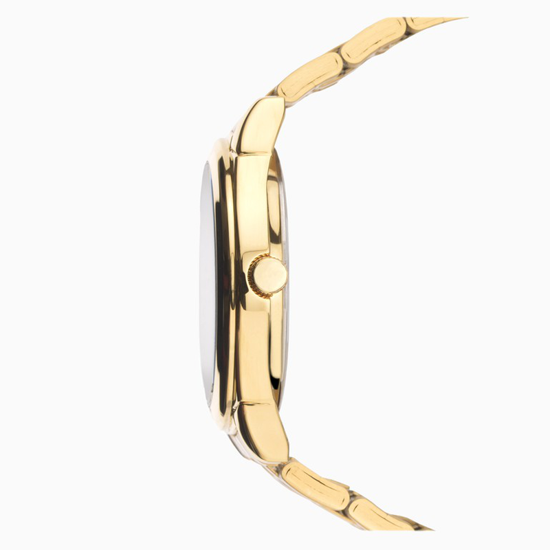 Sekonda classic men's watch | gold case & stainless steel bracelet with silver dial - 3450, , medium image number null