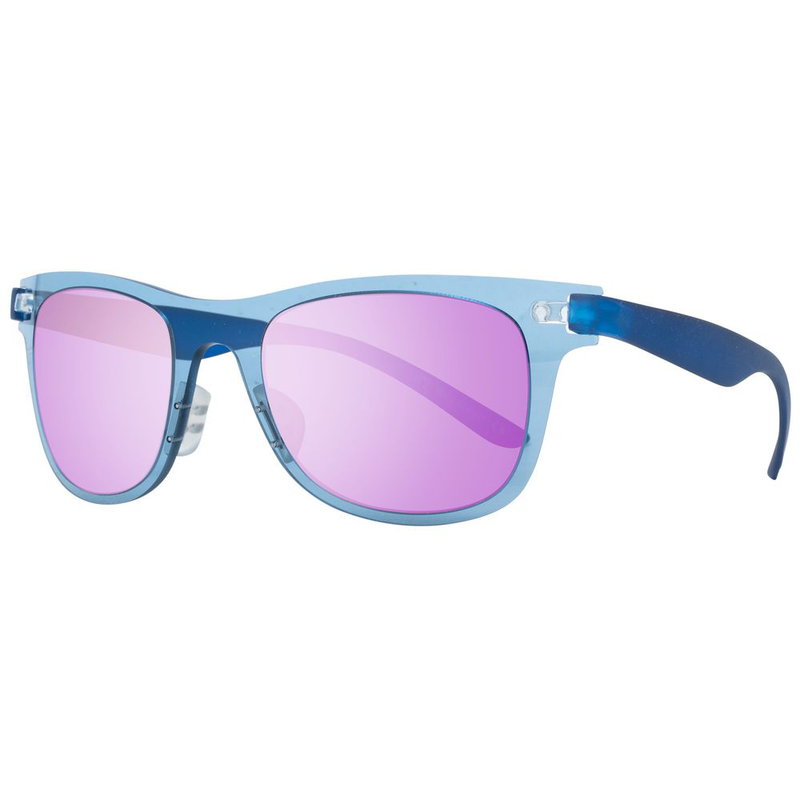 Blue plastic sunglasses-null