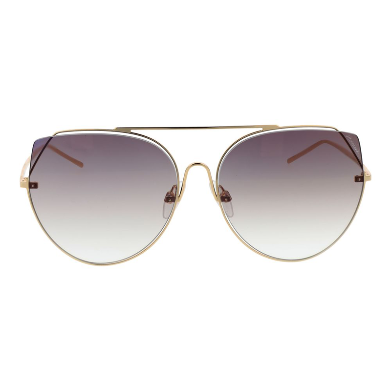 Gold metal sunglasses-null
