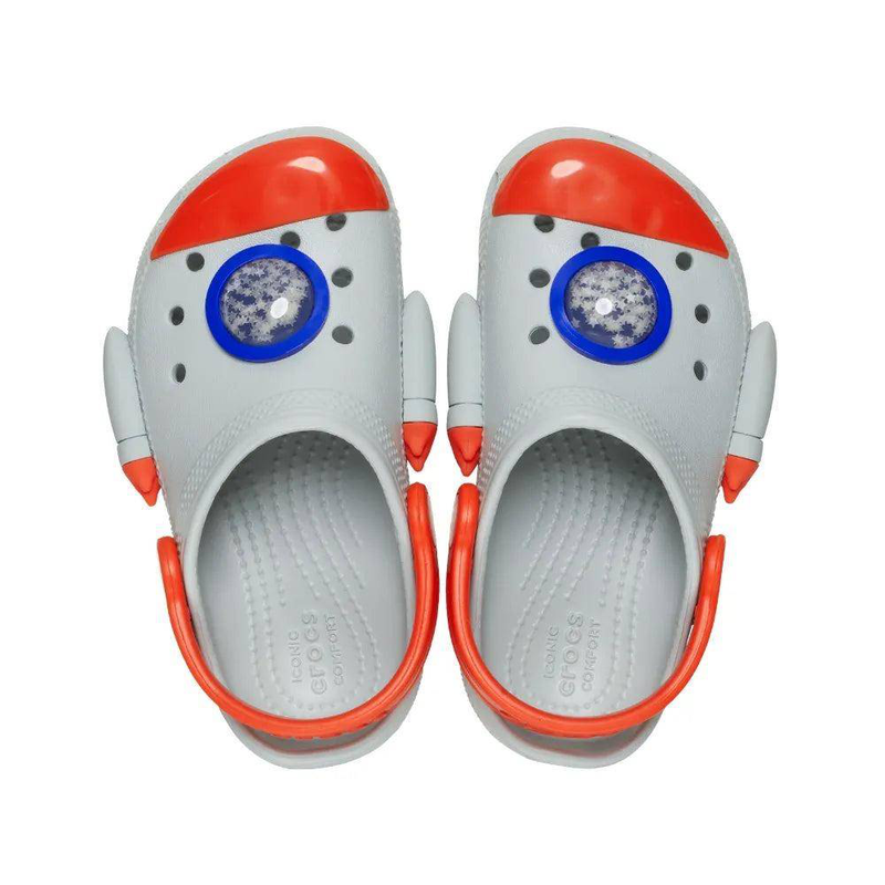 Classic rocket ship toddler clog-null