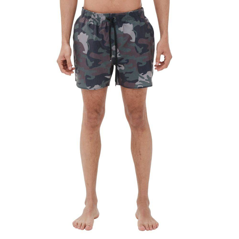 Printed camo swimshort image number null