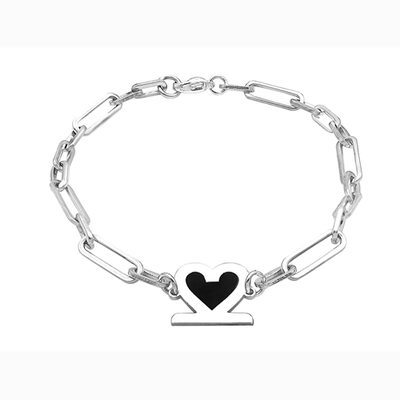 Heart charm bracelet, , medium