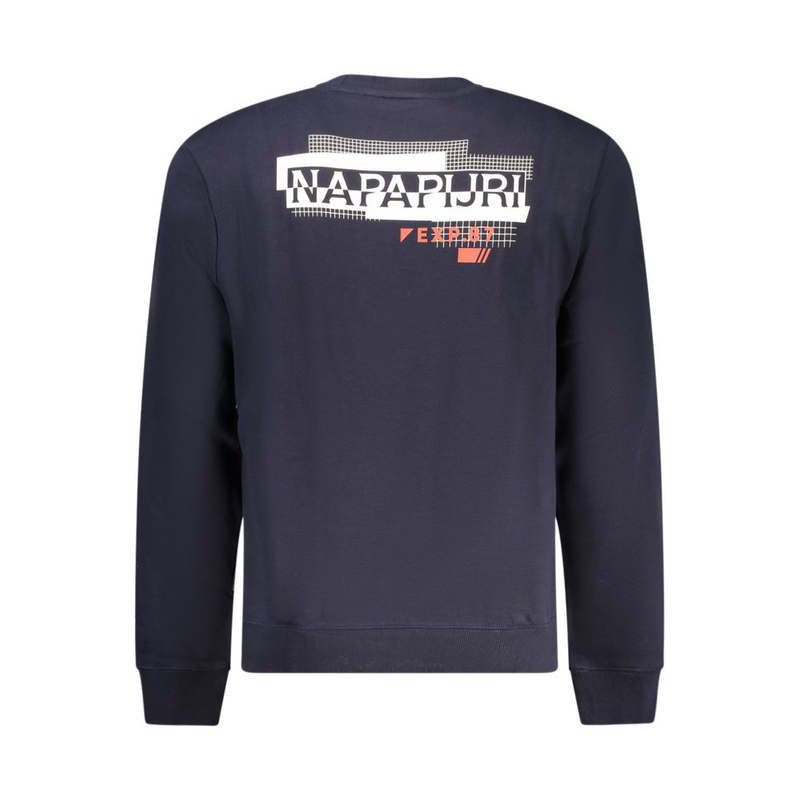 Blu cotton men sweatshirt-null