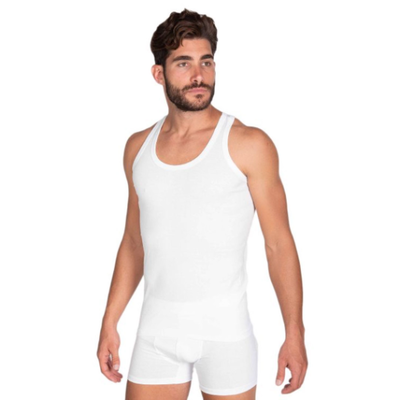 Jokerts mens sleeveless shirt with stripe #2110