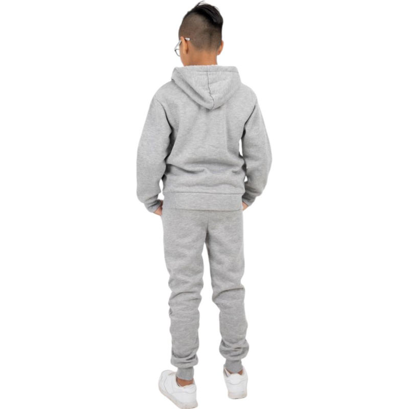Children tracksuit set with hook and fur on the inside #fz1003-null