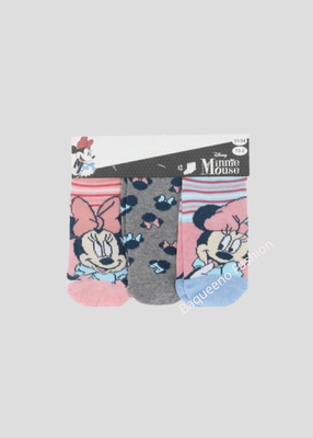 Minnie 3pcs socks, , medium