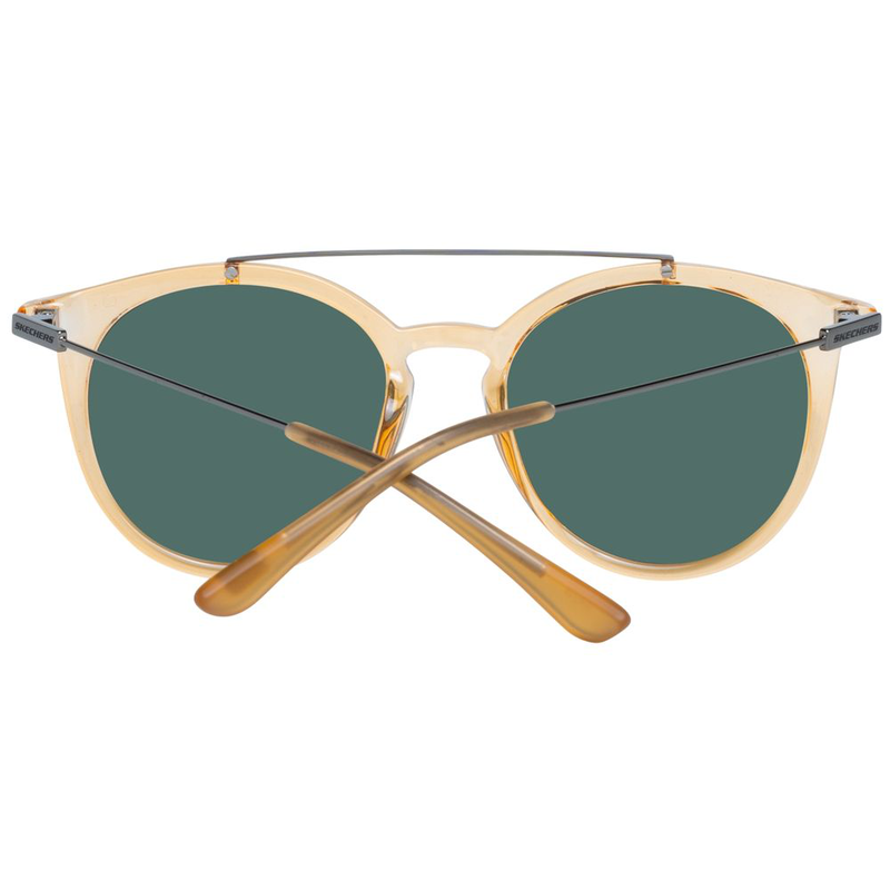Orange metal sunglasses-null