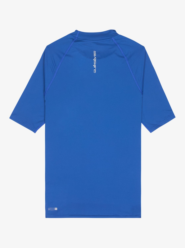 Quiksilver men's lycras short sleeve surf tee everyday upf50-null