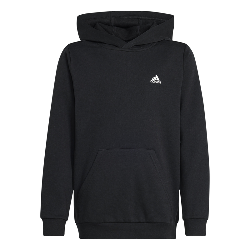 Adidas boys essentials small logo feel cozy fleece hoodie-null