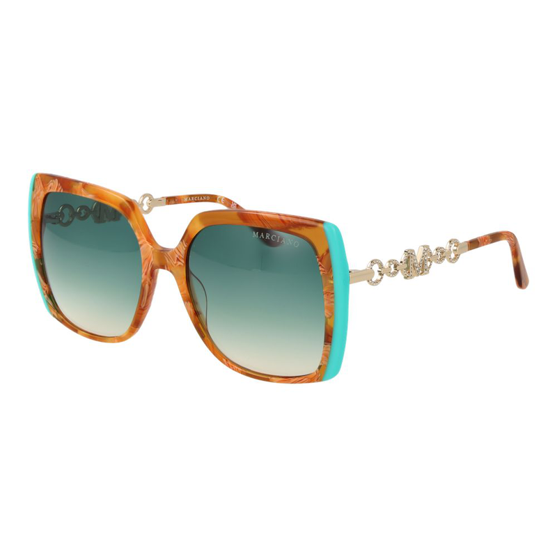 Brown acetate sunglasses-null