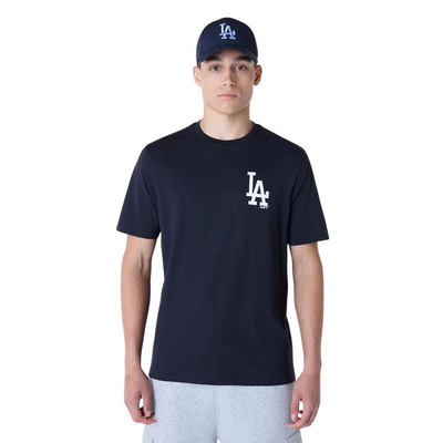 New era mlb pennant graphic tee los angeles dodgers, Navy, medium