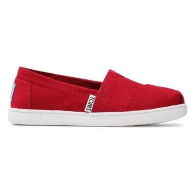 Toms junior cnvs alpr esp, Red, medium