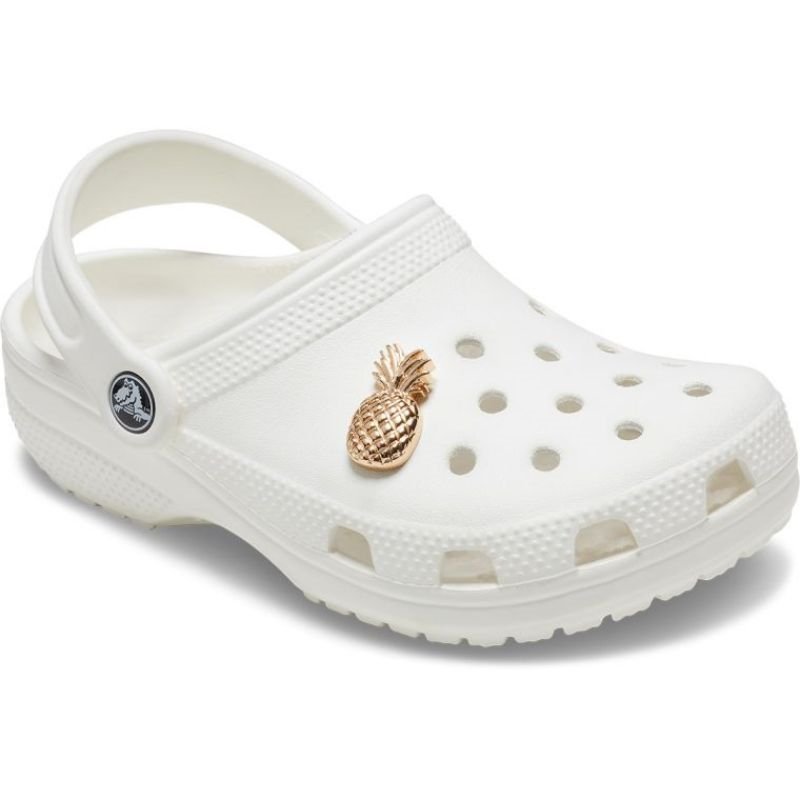 Crocs jibbitz gold pineapple 10011124-null