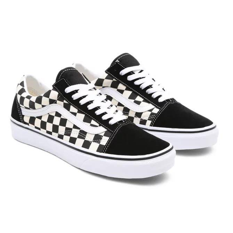 Primary check old skool shoes-null