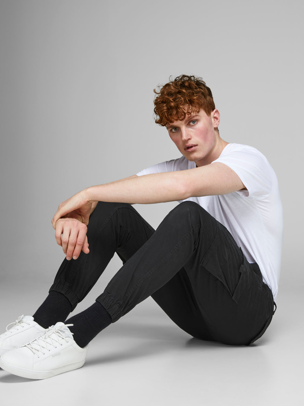 Jjipaul pants - black-null