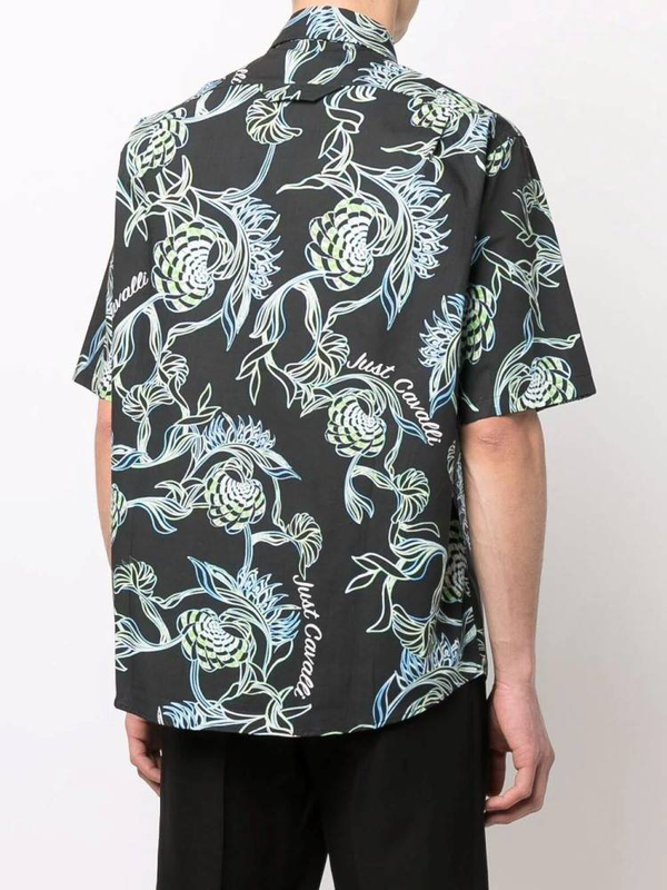 Foliage print shirt image number null