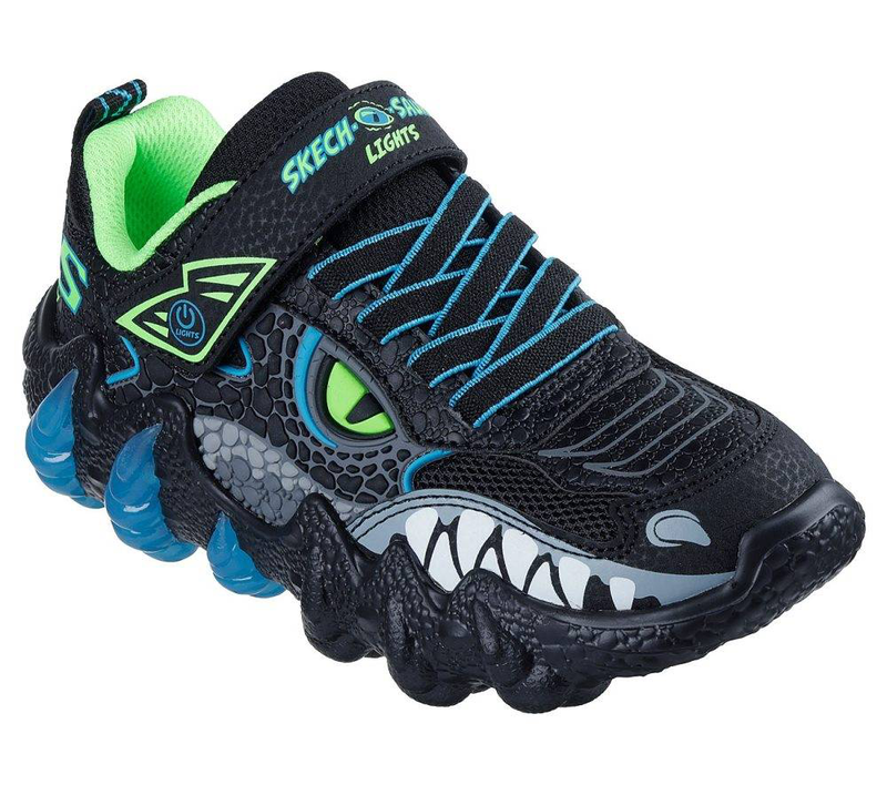 Skech-o-saurus lights 2.0 boys shoes-null