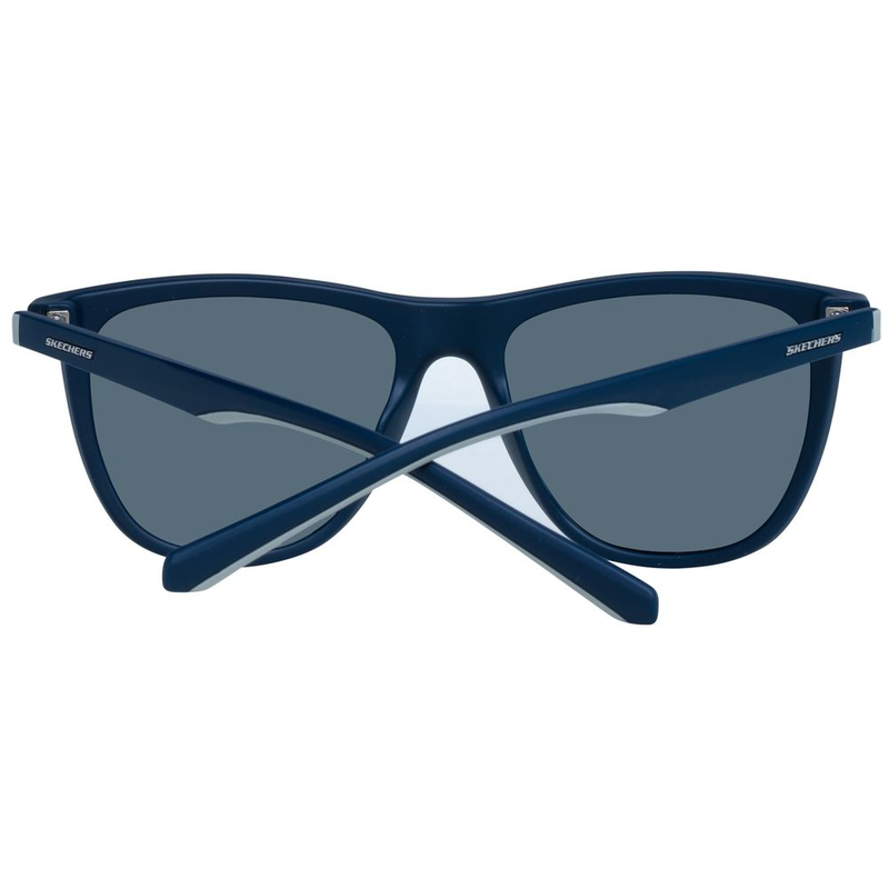 Blue plastic sunglasses-null