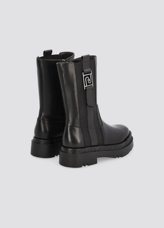 Liu Jo love 10 platform boots with logo image number null