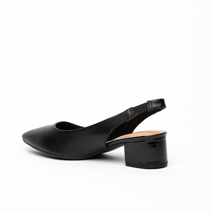Beira rio block heel slingback pumps image number null