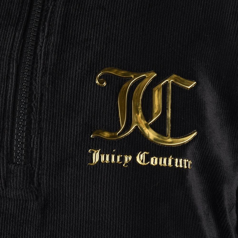 Product image: Girls corduroy velour quarter zip-null