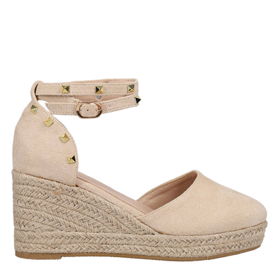 Migato γυναικεία εσπαντρίγια, Beige Καστορι, medium