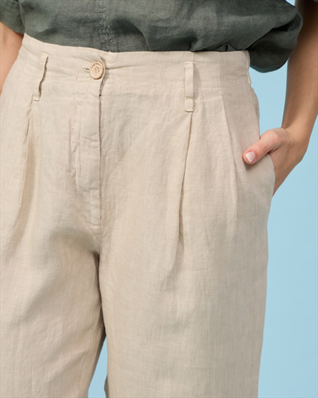 Product image: Trouser crop linen-null