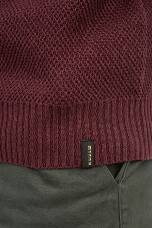 Basic cotton round neck knitwear image number null