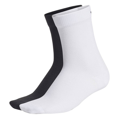 Adidas mesh sock 2pp, Black / White, medium
