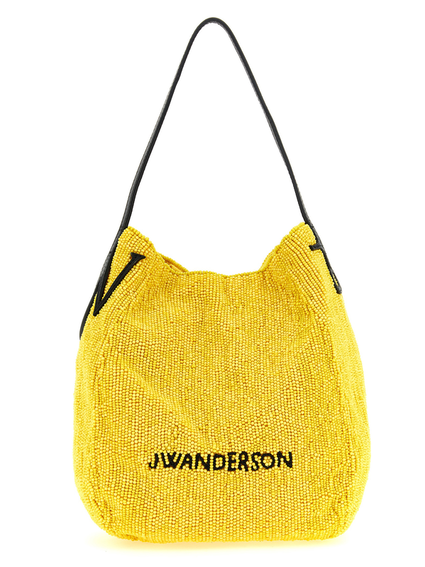 Bicolor glass shoulder bag-null