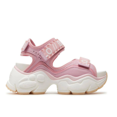 Binary 0 sandals, Baby Pink, medium