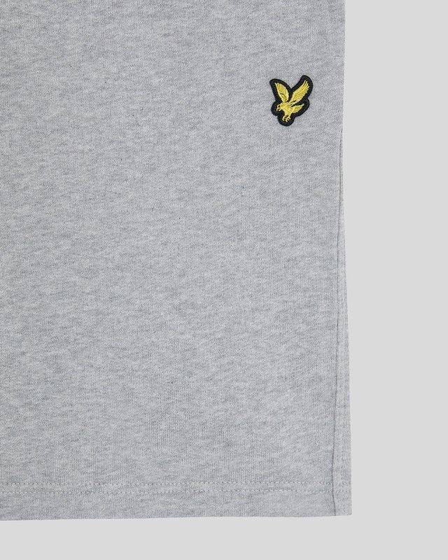 Sweat short d24 light grey marl-null