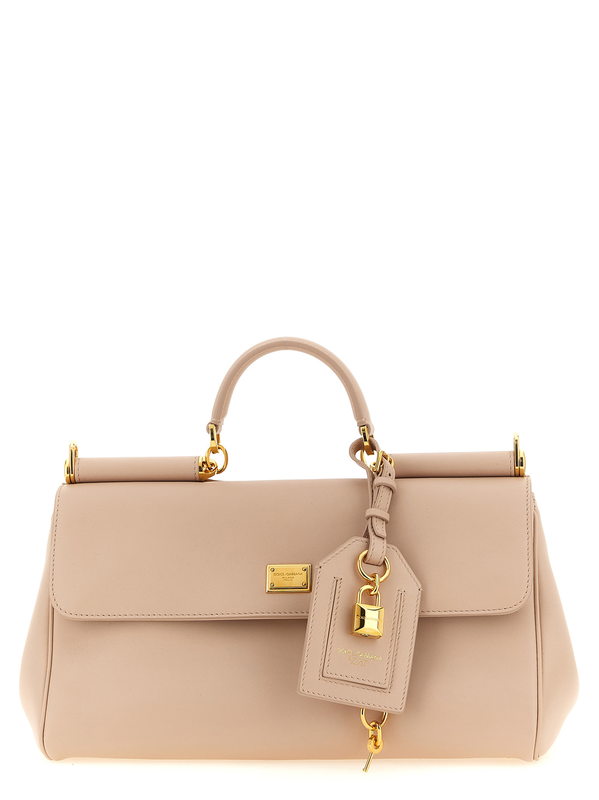 Multicolor leather handbag-null