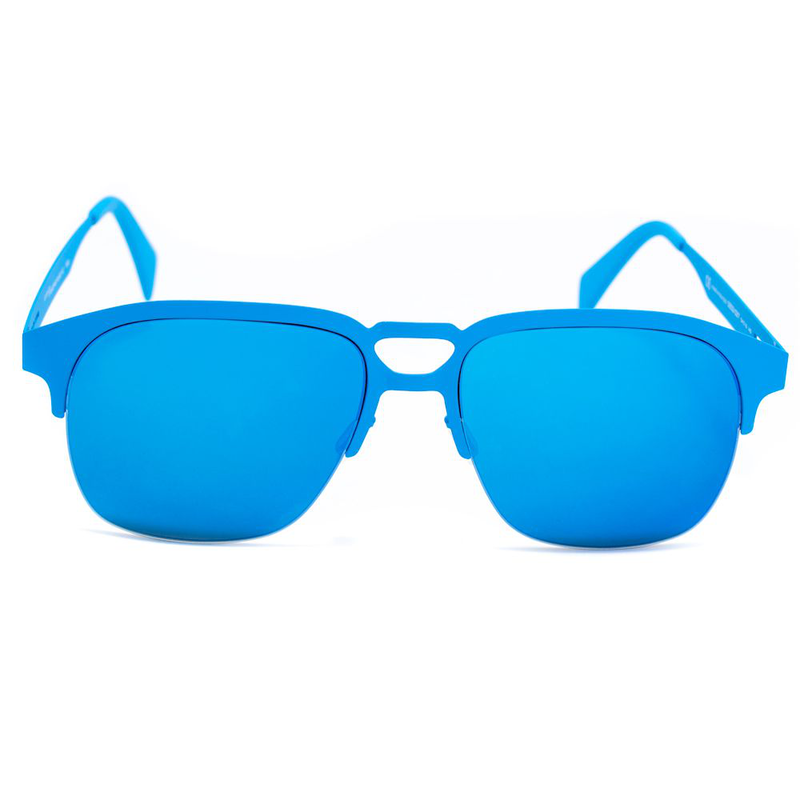 Blue metal sunglasses-null