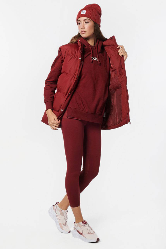 Women's oversized gilet-null