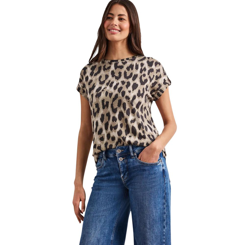 Beige cotton blouse-null