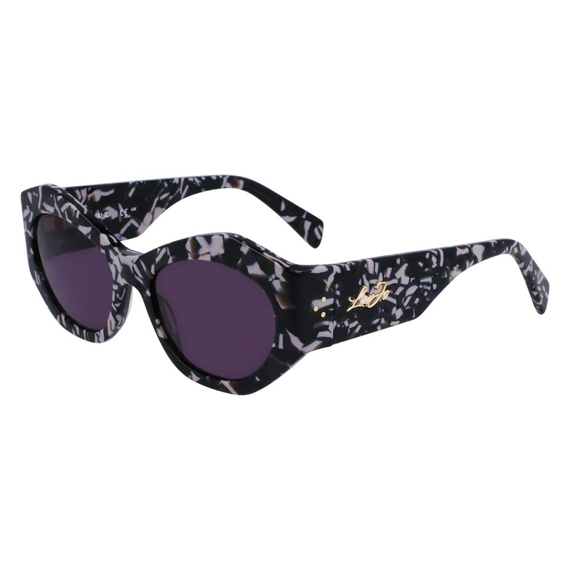 Black acetate sunglasses-null