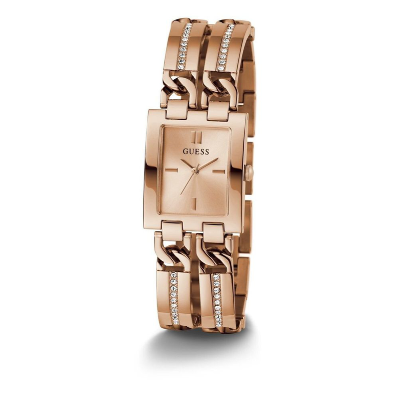 Multicolor stainless steel bracelet watch-null