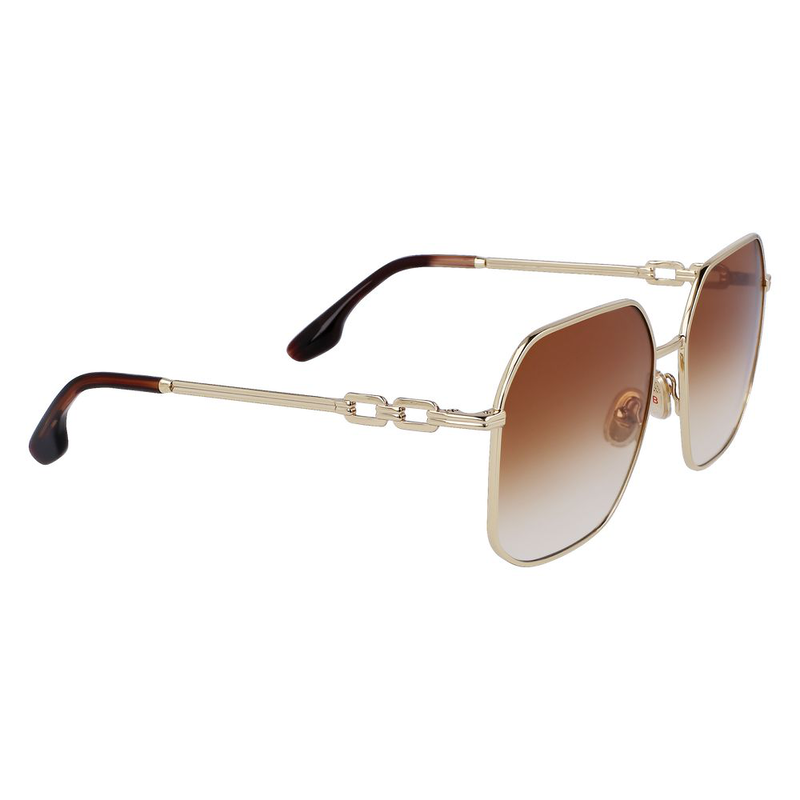 Gold metal sunglasses-null