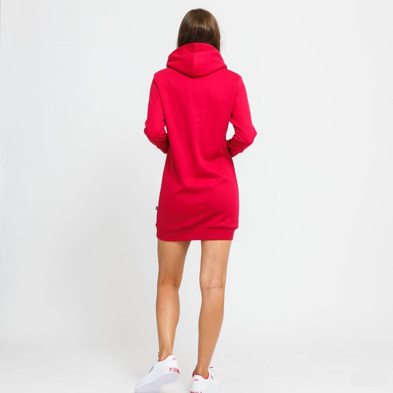 Essentials hooded dress fleece-null
