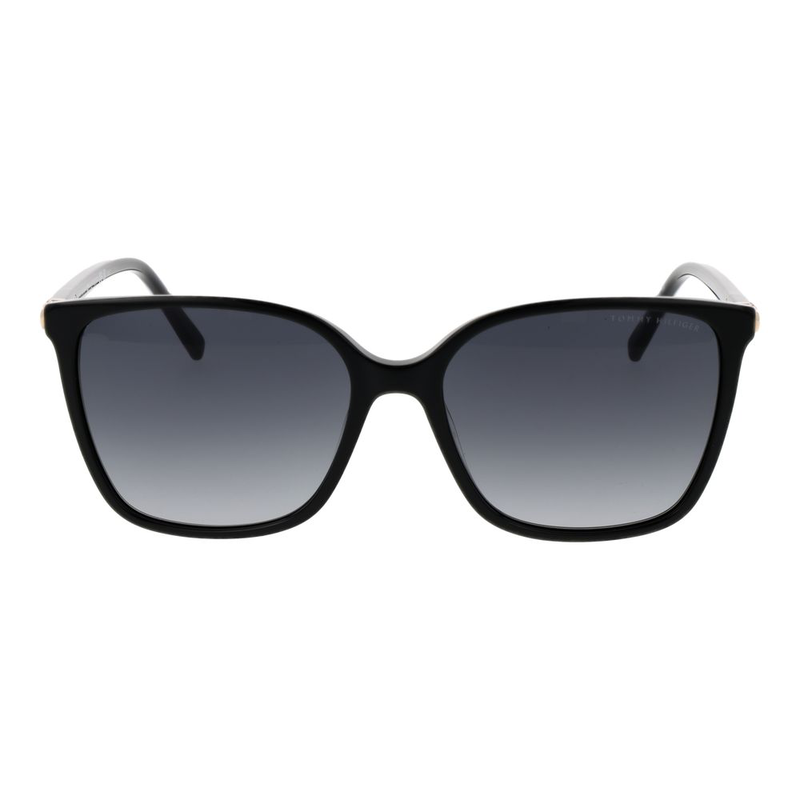 Black acetate sunglasses-null