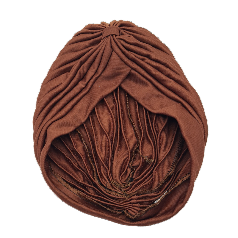 Migant luxe pleated turban headbands &ndash; set of 8 colors-null
