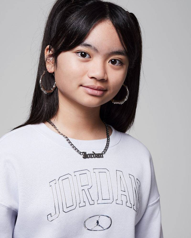 Product image: Nike jordan girls 1st baby blue crew-null